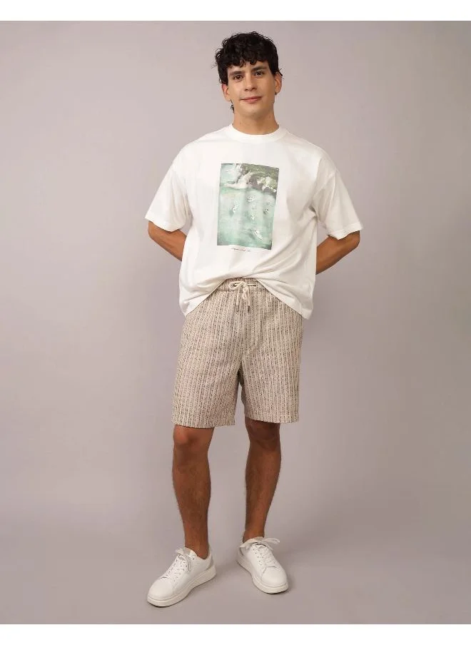 American Eagle AE Boxy Destination Graphic T-Shirt
