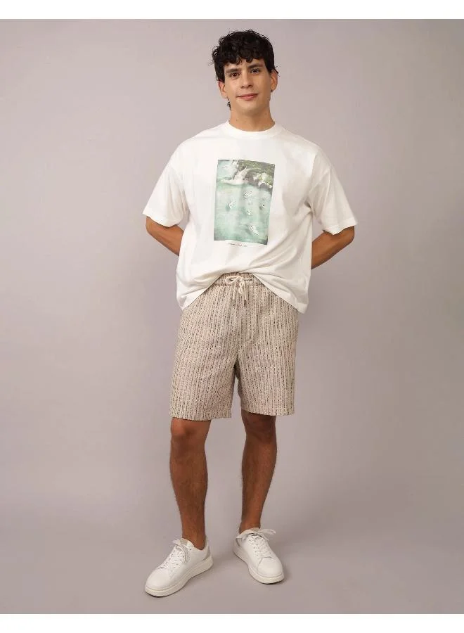 American Eagle AE Boxy Destination Graphic T-Shirt