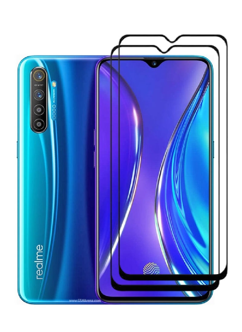 AINA 2 Pieces Tempered Glass Screen Protector 5D Designed For Realme X2 Full Glue Edge to Edge Full Screen Coverage And Bubble Free - Image 1