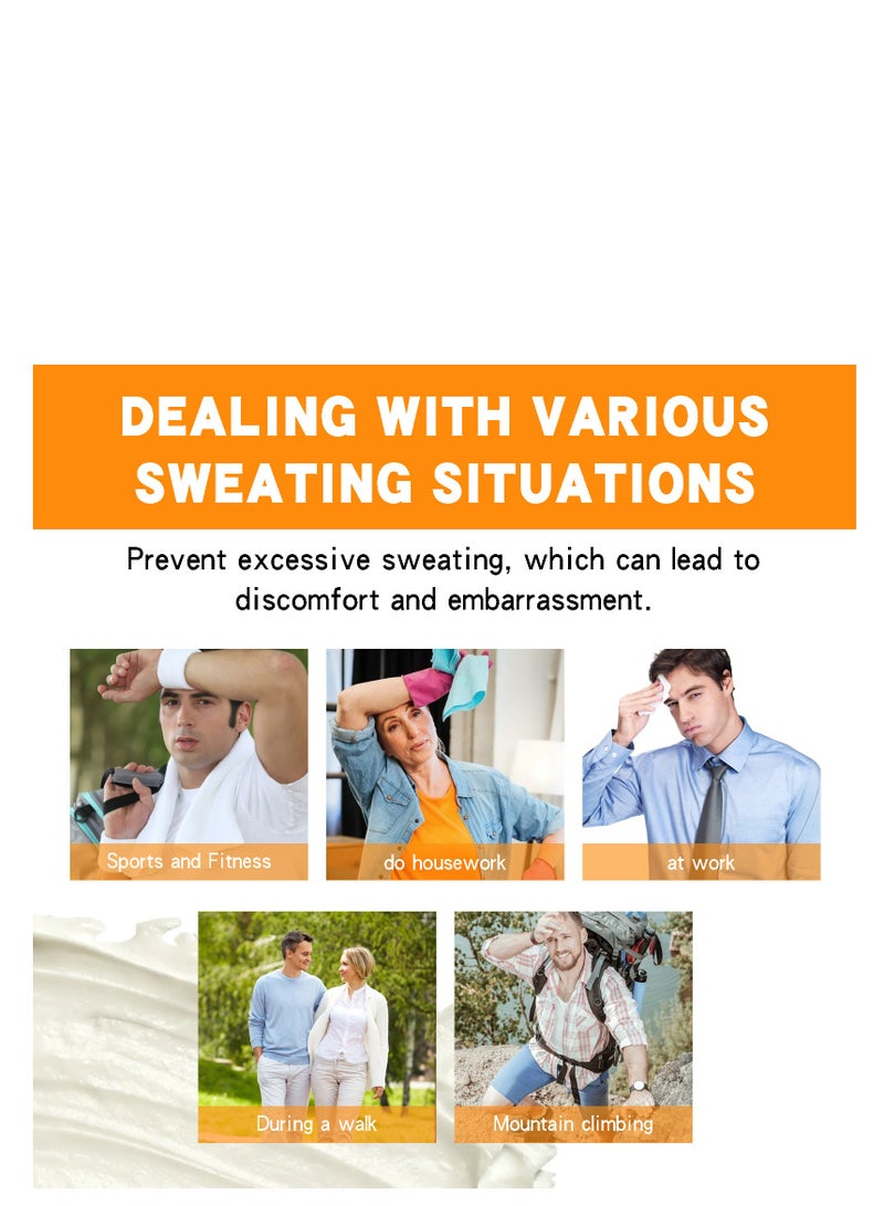 إيلهو لوشن الوجه الممتص للعرق، يحافظ على جفاف وجهك وجبهتك وفروة رأسك، يساعد على التحكم في البشرة الدهنية، واللمعان وتعرق الوجه، تركيبة مغذية وناعمة، تقلل من تعرق الوجه والجسم 50 مل - Image 4