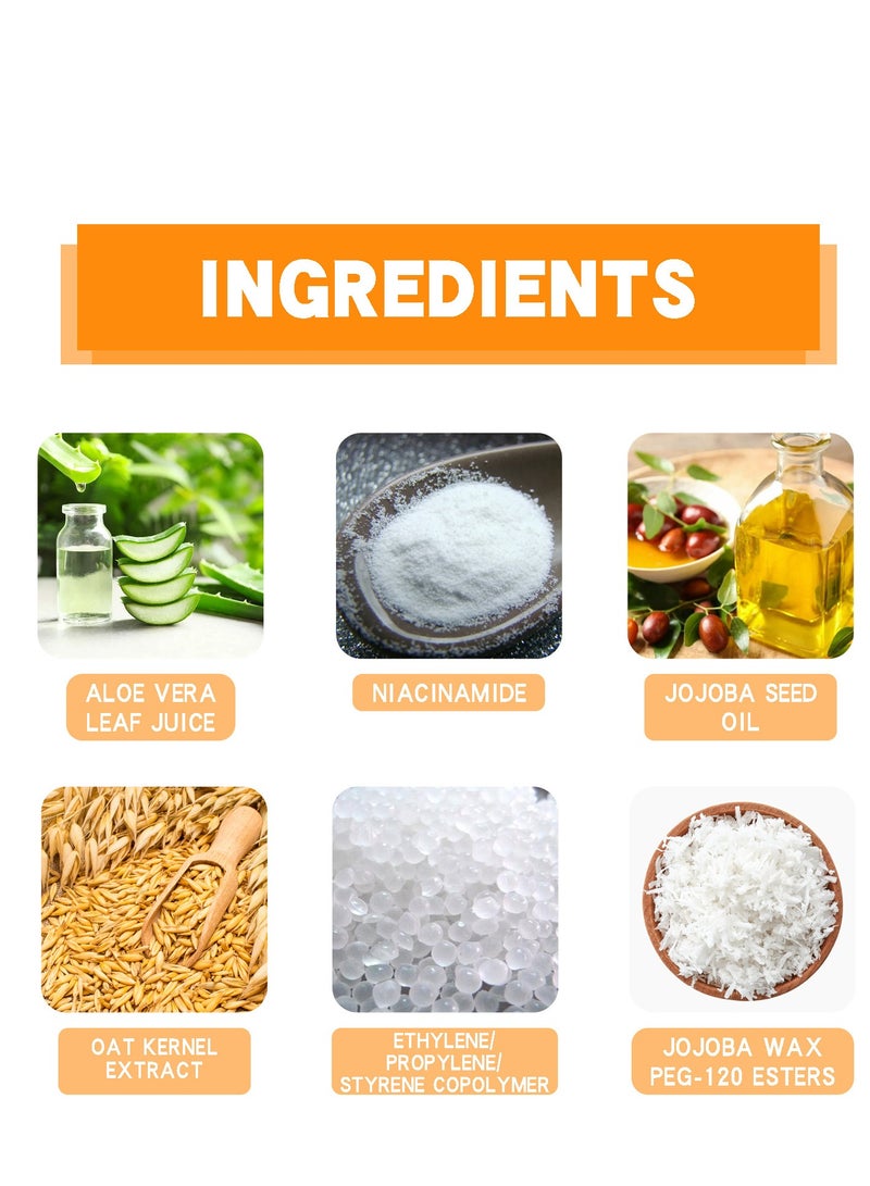 إيلهو لوشن الوجه الممتص للعرق، يحافظ على جفاف وجهك وجبهتك وفروة رأسك، يساعد على التحكم في البشرة الدهنية، واللمعان وتعرق الوجه، تركيبة مغذية وناعمة، تقلل من تعرق الوجه والجسم 50 مل - Image 5