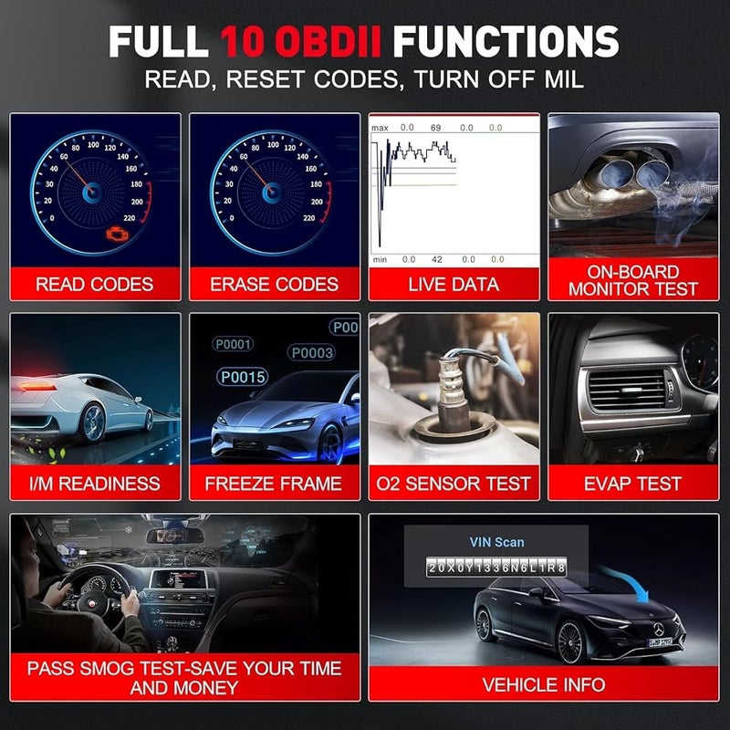 Launch 2026 LAUNCH OBD2 Scanner CRP123i V2.0 Elite 4 System Car Diagnostic Tool - Image 3