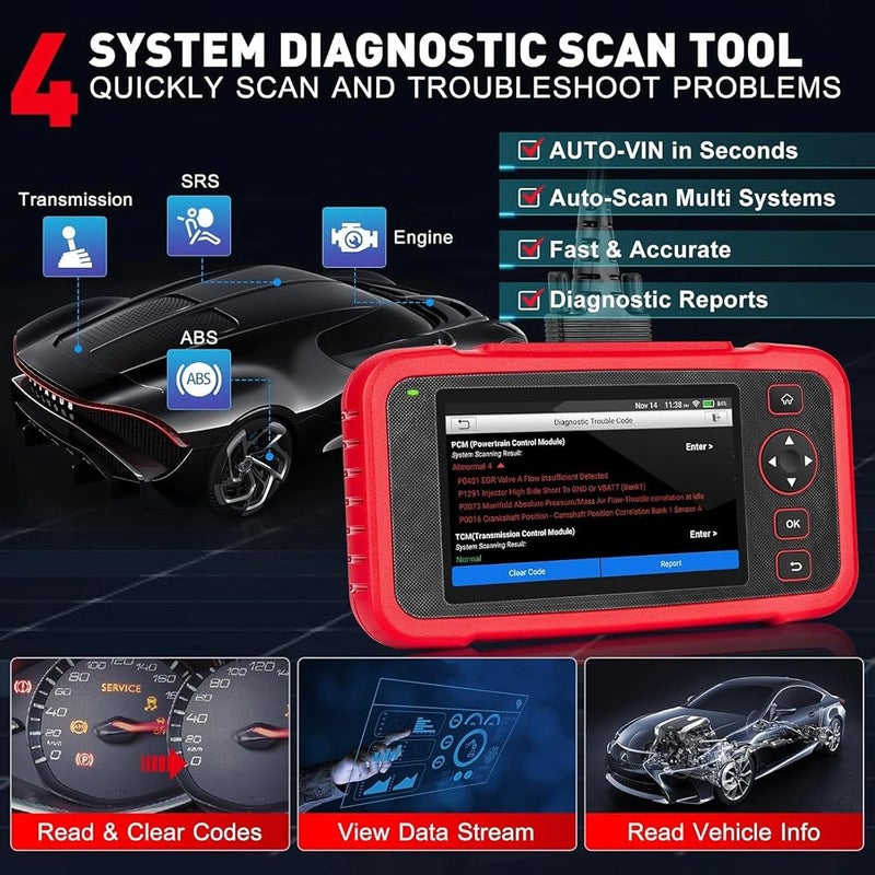 Launch 2026 LAUNCH OBD2 Scanner CRP123i V2.0 Elite 4 System Car Diagnostic Tool - Image 5