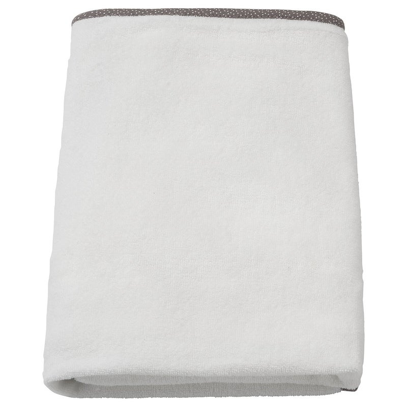 Baitique Cover for Babycare Changing Mat, Soft Terry Cotton, White, 48x74 cm - Image 1