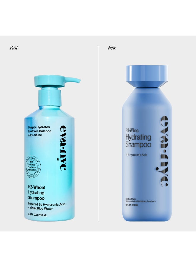 Eva NYC H2Whoa Hydrating Shampoo Inflused with Hyaluronic Acid and Voilet Rice Water 88 fl oz - Image 4