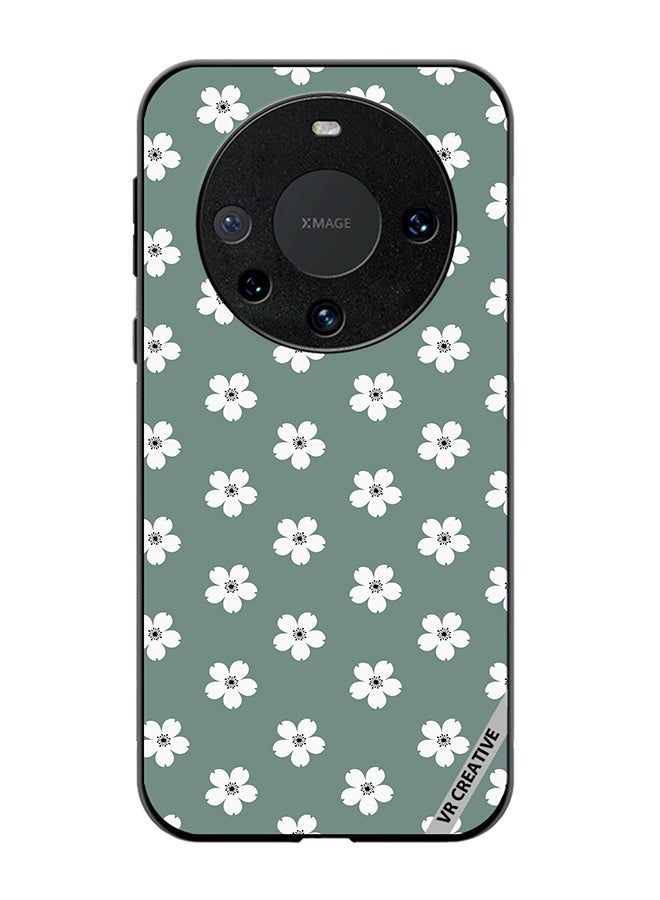 VR CREATIVE Protective Case Cover For Huawei Mate 60 Pro Flower Design Multicolour - Image 1