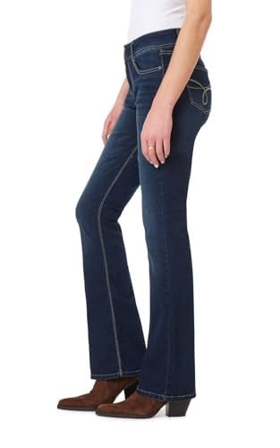 WallFlower Women's InstaStretch Luscious Curvy Bootcut Jeans, Betsy Pure, 13 - Image 3