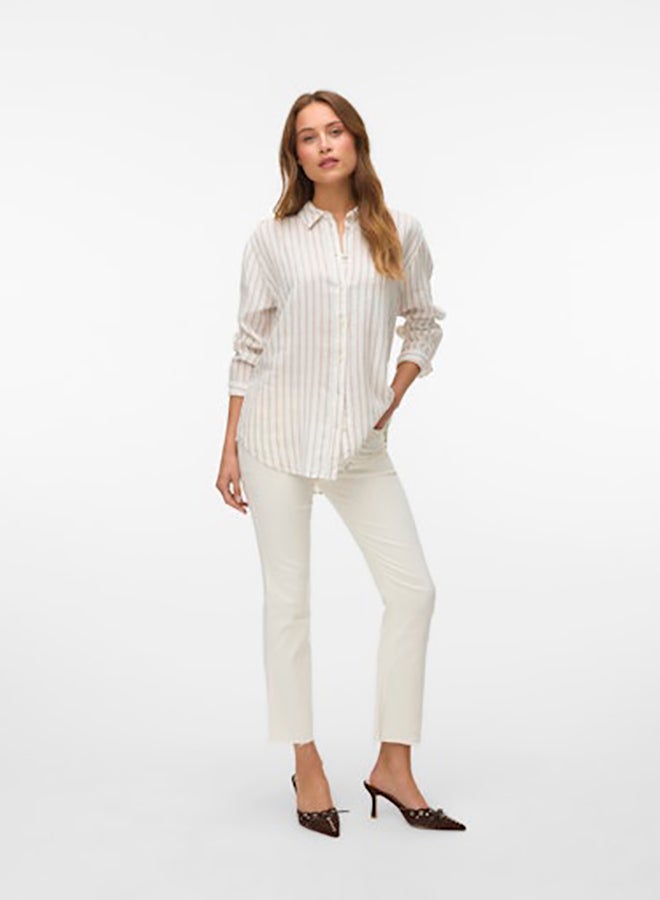 VERO MODA Vmwild Sheila Mr Kick Flare Col Pants - Image 1