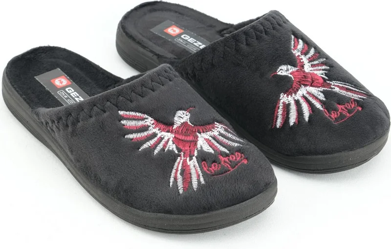 جيزر Winter Women's Embroidered Home Slippers