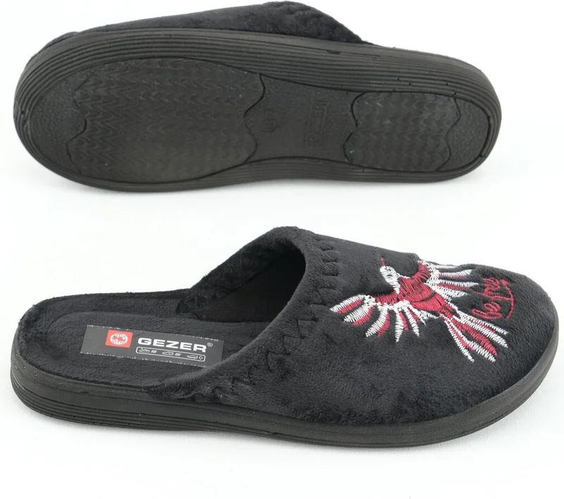 جيزر Winter Women's Embroidered Home Slippers