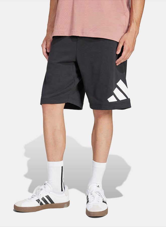 Adidas Essentials Big Logo French Terry Shorts - Image 1