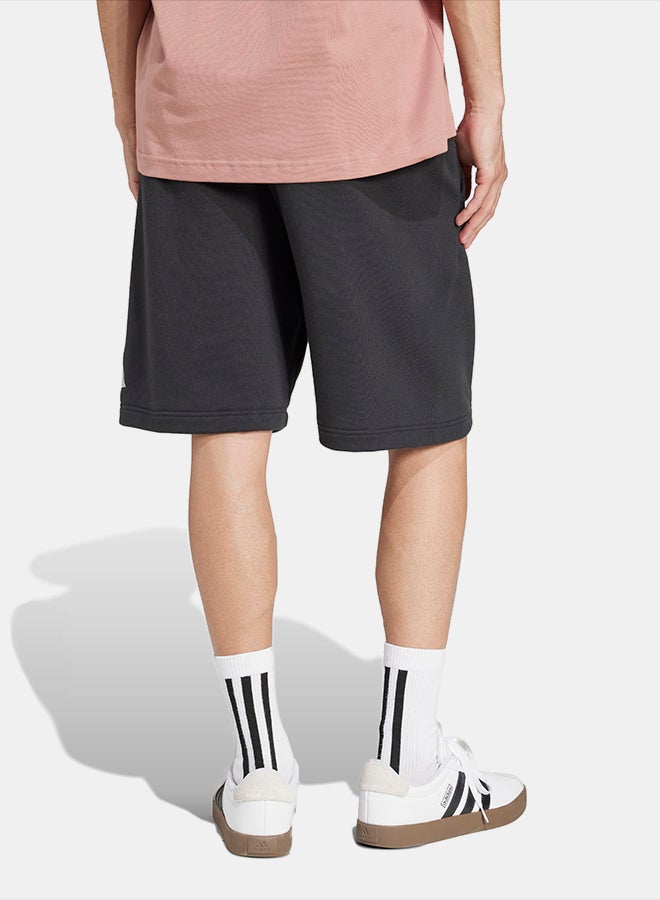 Adidas Essentials Big Logo French Terry Shorts - Image 2