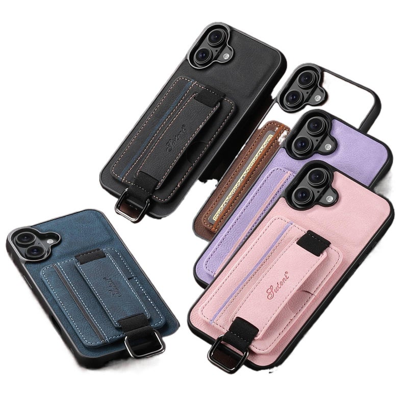 غطاء واقي | TPU | حامل بطاقات | Multicolour | لـ iPhone 15 / 15 Plus / 15 Pro / 15 Pro Max - Image 5