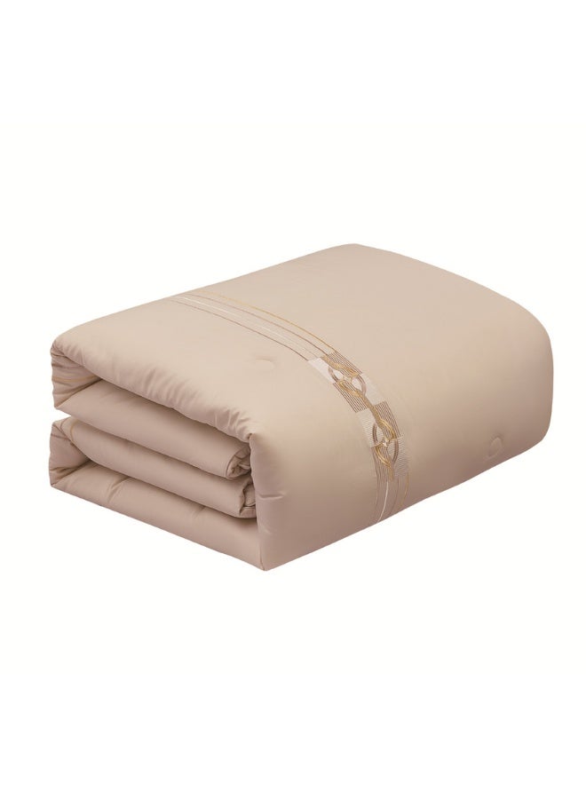 LEVORE Luxury 100% cotton summer bedspread set  suitable for king size beds, 8 pieces, 250 stitch count. - Image 2