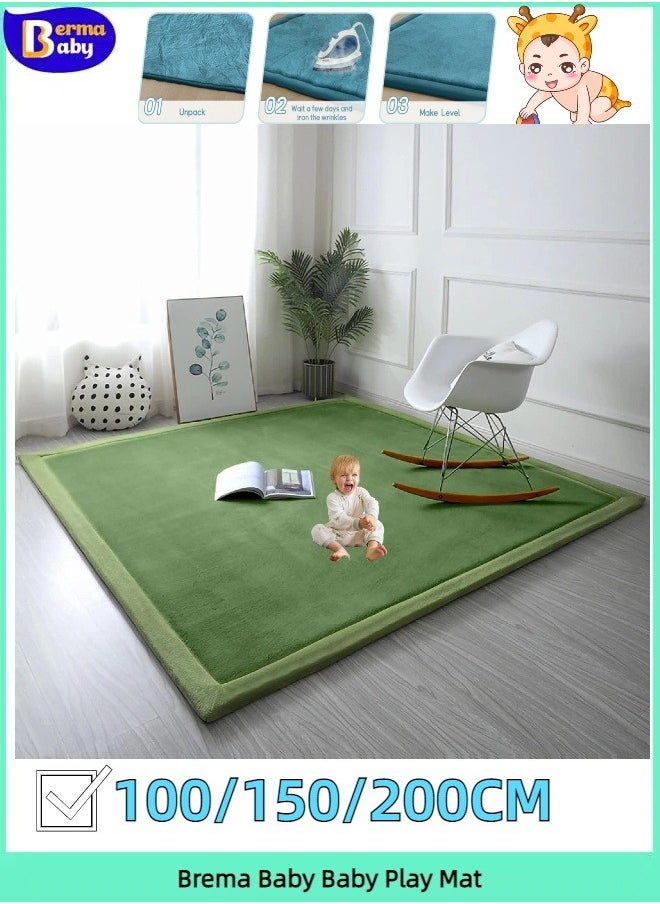 Baby Play Mat Coral Velvet Nursery Rug Extra Thick Kids Crawling Foam Floor for Babies, Kids  Thick Playmat for Babies, Toddlers - Crawling Mat - pzsku/ZE327649B325418EA0C20Z/45/_/1716535553/4f78d236-1afc-4128-8c5c-5879f14591b5