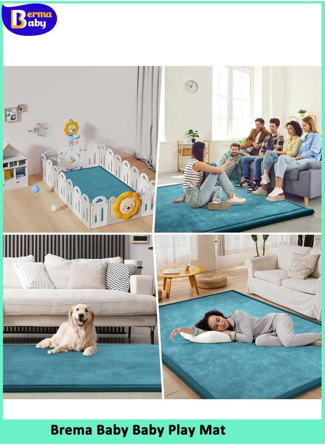 Baby Play Mat Coral Velvet Nursery Rug Extra Thick Kids Crawling Foam Floor for Babies, Kids  Thick Playmat for Babies, Toddlers - Crawling Mat - pzsku/ZE327649B325418EA0C20Z/45/_/1716535556/cbf97bb1-43bb-464a-be26-10dc758f9994