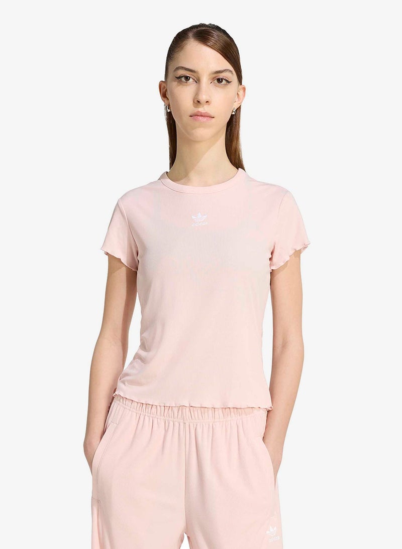 Essentials Scalloped Edge Baby T-Shirt