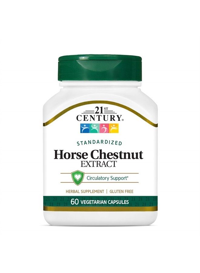 21st Century Horse Chestnut Seed Extract 60 Veg Capsules - Image 1