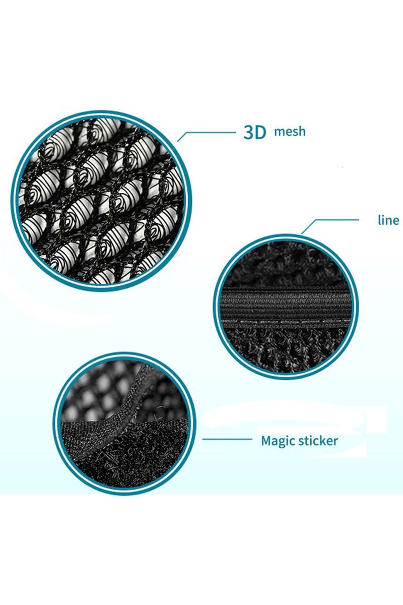 erorex Motorcycle Accessories Anti-Slip 3D Mesh Fabric Seat Cover Breathable Waterproof Cushion For Bene... - Image 5