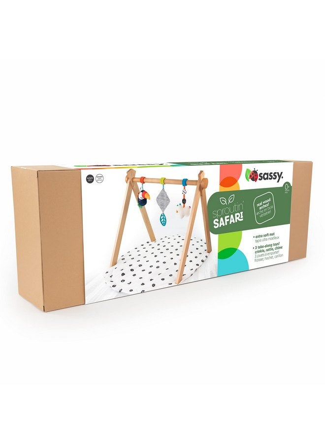 Sassy Eco Sproutin’ Safari Gym | Made Green | 0+ Months - Image 4