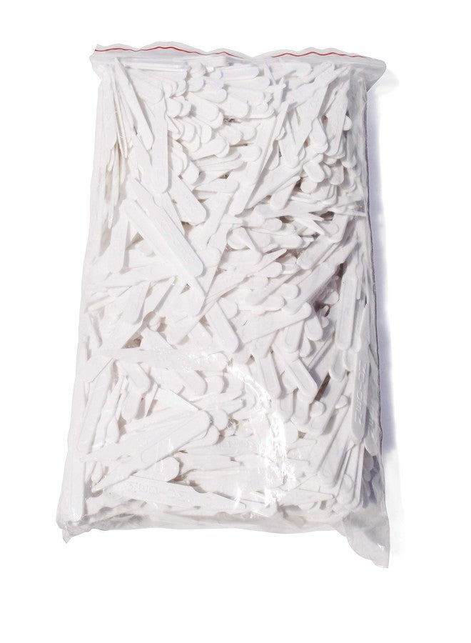 نيو ستار فود سيرفيس علامات شرائح اللحم البلاستيكية متوسطة الحجم من نيو ستار فود سيرفيس، رقم الموديل 24166. لون أبيض (عبوة من 1000 قطعة) - Image 4