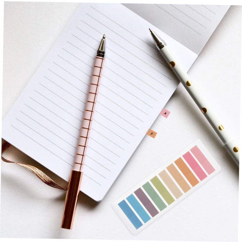 Self Adhesive Page Tabs 1200 Pcs Sticky Index Markers Book Annotation Portable Handwritten Labels For Office School Notebooks Household Organization - Image 4