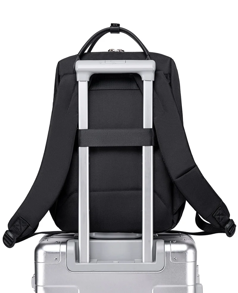 Chantria Black Casual Laptop Backpack for Women Water Resistant Multifunctional Polyester Daypack for Office/School/College/Travel, CB00618, Black for Women | Best Price UAE