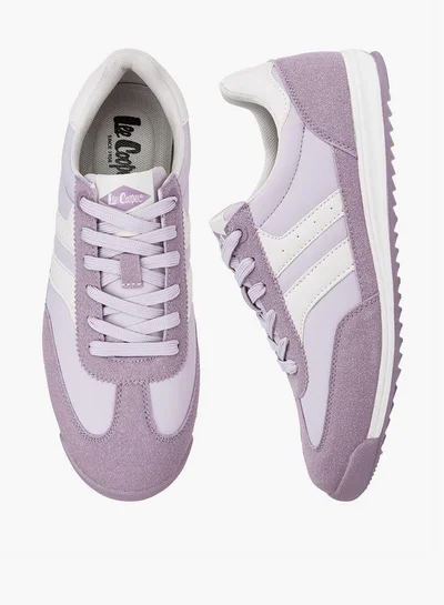 Lee Cooper Women's Panelled Lace-Up Sneakers