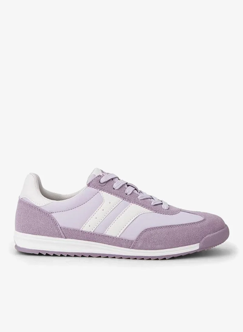 Lee Cooper Women's Panelled Lace-Up Sneakers