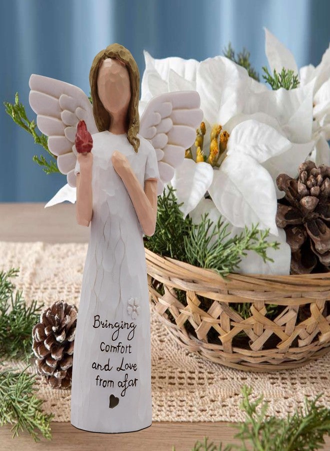 AcowSpt Cardinal Gifts, Cardinal Memorial Gift, Cardinal Figurine, Sympathy Gifts for Loss of Loved One, Cardinal Decor, Sympathy Gift, Grief Gifts for Women, Sculpted Hand-Painted Figurine - Image 3