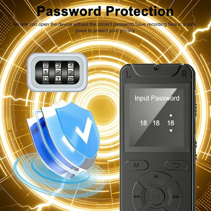 Upgraded Voice Activated Recording Pen with 8GB Storage and Color Screen - Image 4