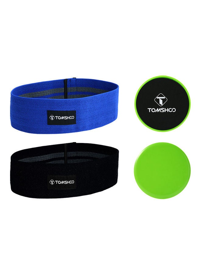 NIBEMINENT Hip Exercise Band Sliding Tray Set 25x4x24cm - Image 1