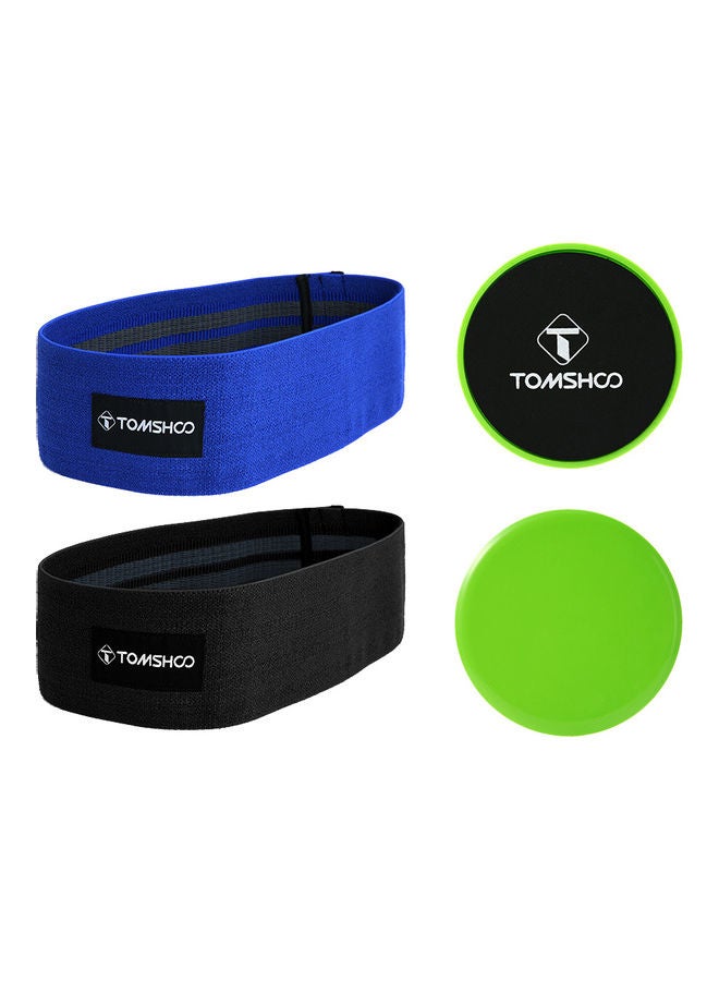 NIBEMINENT Hip Exercise Band Sliding Tray Set 25x4x24cm - Image 3