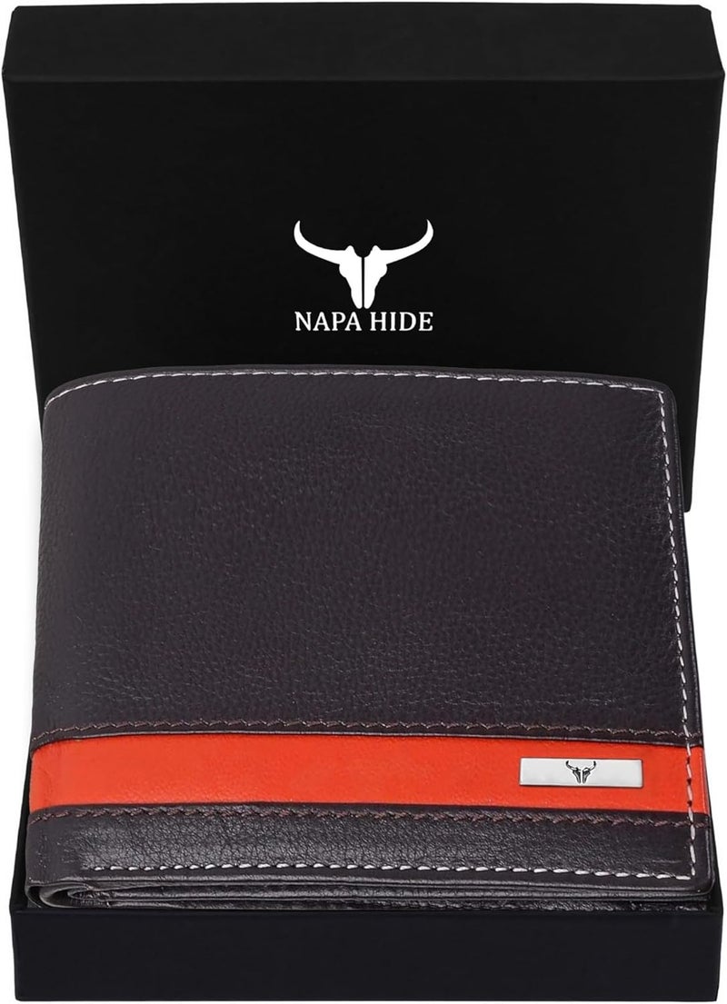 Napa Hide Leather Wallet for Men I RFID Protected I Durable Lining I Handcrafted - Image 1