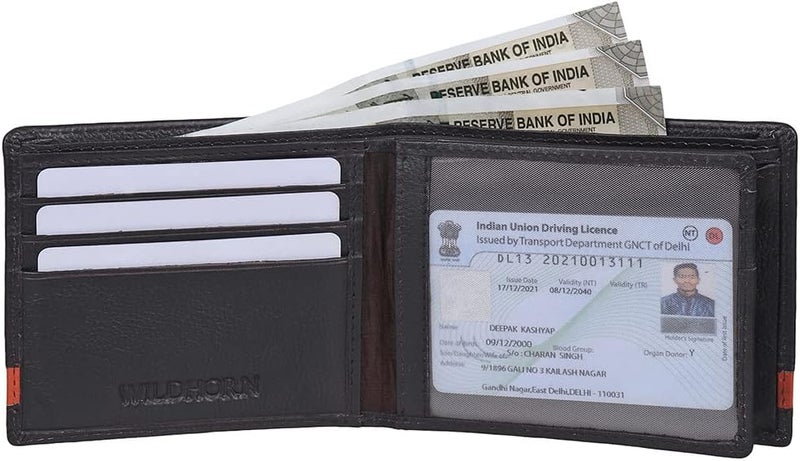 Napa Hide Leather Wallet for Men I RFID Protected I Durable Lining I Handcrafted - Image 4