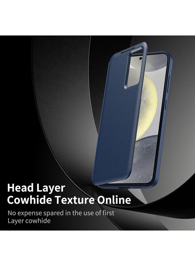 S-TOP Case For Samsung Galaxy S24+ 5G Smart View Window Leather Phone Case with Card Slot - Image 2