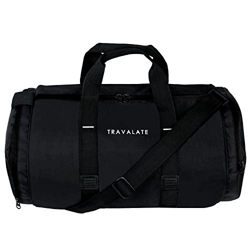 Travalate® Sports Gym Bag, Travel Duffel Bag with Shoes Compartment for Men Women, 22L, Lightweight Water Resitant - Image 1