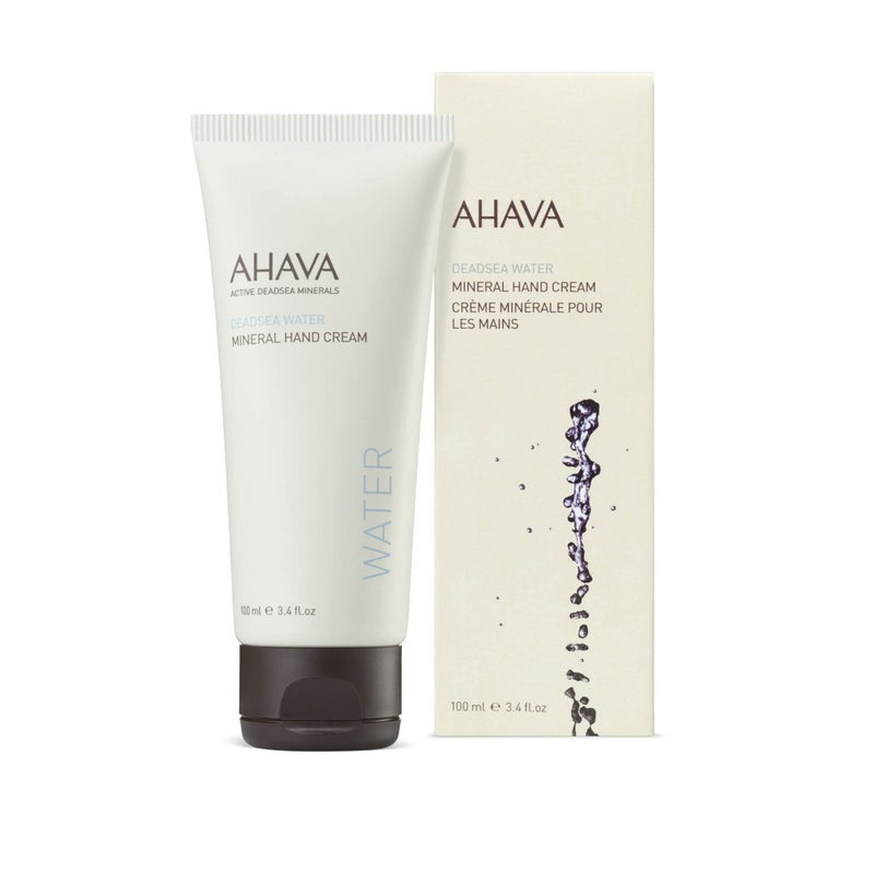 AHAVA كريم يد معدني من مياه البحر الأحمر AHAVA - مرطب يدين للبشرة الجافة والمتشققة، خفيف وسريع الامتصاص، غني بمزيج حصري من أوزموتير، وبلسم هازيل المهدئ، وألانطوين المهدئ، 3.4 أونصة سائلة. - Image 2