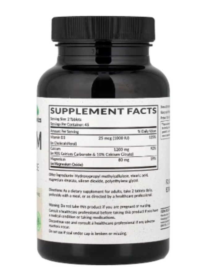 Futurebiotics, Calcium With Vitamin D3, Sustained Release, 90 Tablets - Image 2