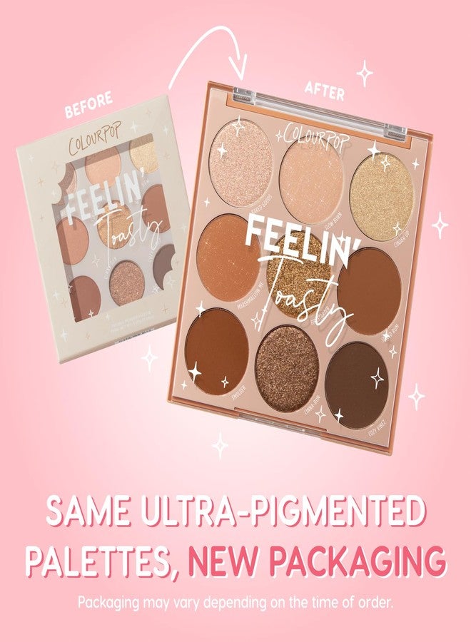 كالر بوب باليت ظلال العيون من كولوربوب - باليت مكياج عيون بلمسات نهائية مطفية، معدنية، لامعة مطفية، وبريق - مكياج عيون عالي الصبغة بتركيبة تدوم طويلاً - فيلين توستي (0.3 أونصة) - Image 2