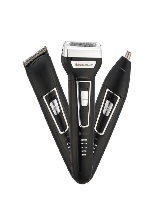 Kemei Km-6558 3 In 1 Electric Hair Clipper Black - Image 4