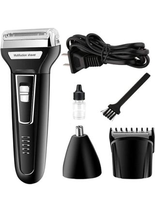 Km-6558 3 In 1 Electric Hair Clipper Black