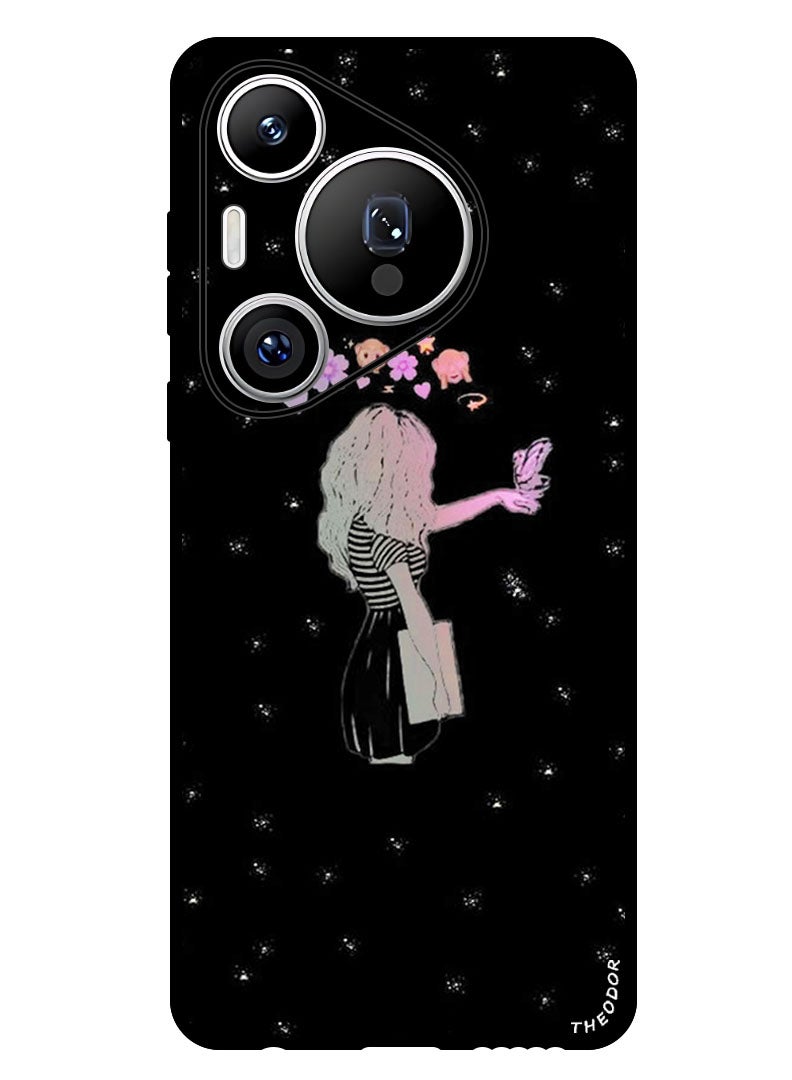 Theodor Protective Case Anti Scratch Shock Proof Bumper Cover For Huawei Pura 70 Girl But - Image 1