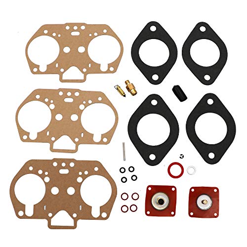 KIPA Carburetor Rebuild repair kit For 40IDF 44IDF 48IDF 40mm 44mm 48mm IDF Carb OEM Number 92.3240.05 92-3240-05 92324005 Mounting Gasket Needle seat Diaphram O-Rings - Image 1