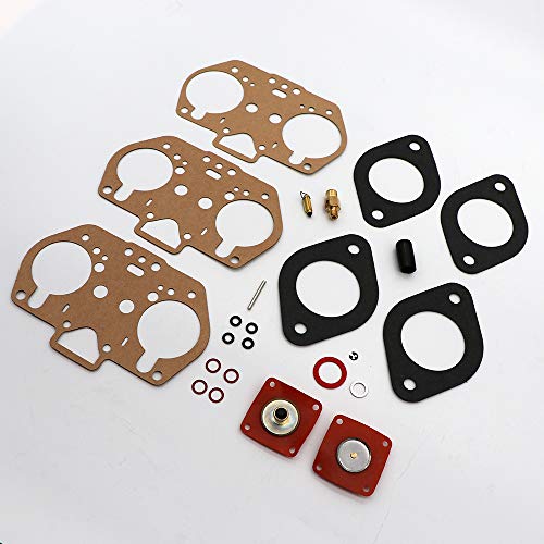 KIPA Carburetor Rebuild repair kit For 40IDF 44IDF 48IDF 40mm 44mm 48mm IDF Carb OEM Number 92.3240.05 92-3240-05 92324005 Mounting Gasket Needle seat Diaphram O-Rings - Image 2