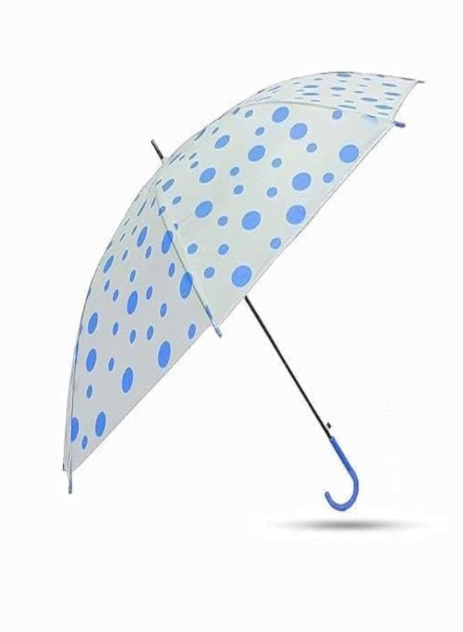 SHETAPRIDE Multicolor Polka Dot Dome Umbrella for Women Men | Windproof Long Handle Rain Stylish Durable for Adults Teens Pack of 1 - Image 1