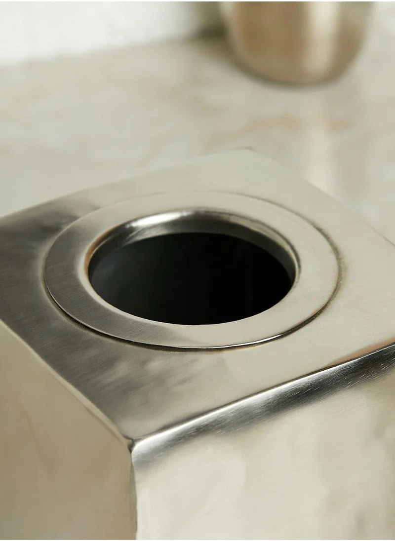 Dwell Studio Nile Silver Tissue Box Cover