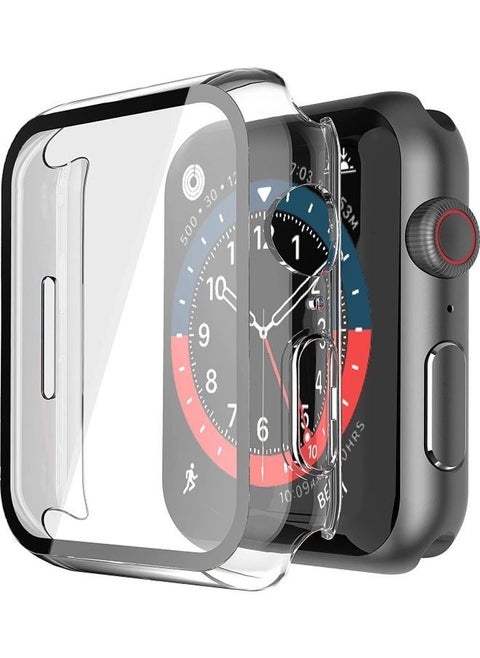 Ultra-Thin Hard PC Case with Screen Protector for Apple Watch Series 7 (41mm) – Lightweight Protective Cover