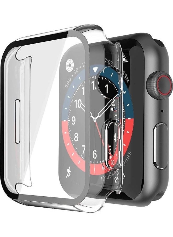 Ultra-Thin Hard PC Case with Screen Protector for Apple Watch Series 7 (41mm) – Lightweight Protective Cover