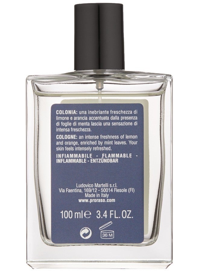 proraso Eau De Cologne, Azur Lime, 3.4 Fl Oz - Image 2